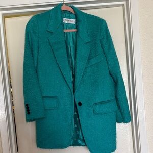 MaxMara Turquoise Blazer